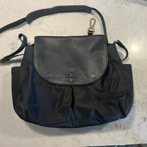 Tory Burch Black diaper bag